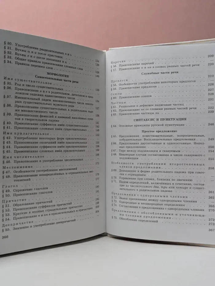 Пособие для занятий по русскому языку в старших классах