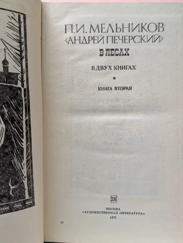 В лесах. В 2 книгах. Книга 2