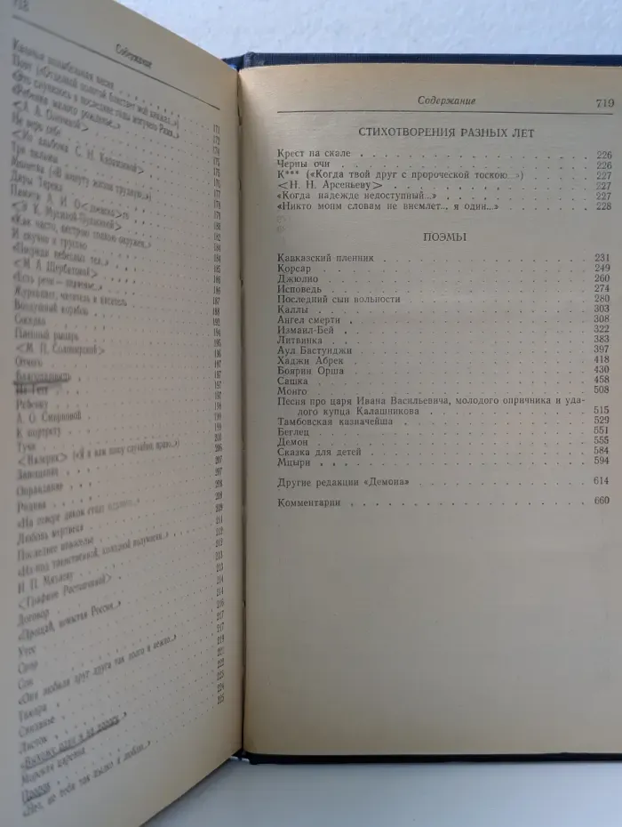 М. Лермонтов. Сочинения в 2 томах. Том 1