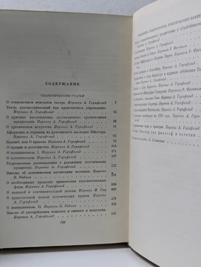 Фридрих Шиллер. Собрание сочинений. Том 6. Статьи по эстетике