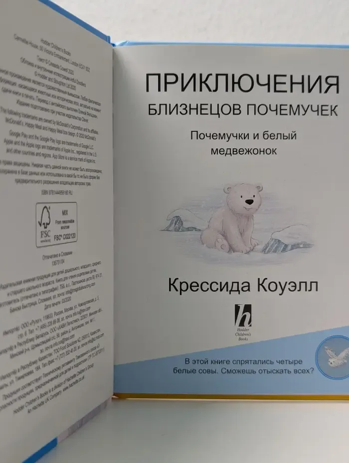 Приключения близнецов Почемучек. Почемучки и медвежонок