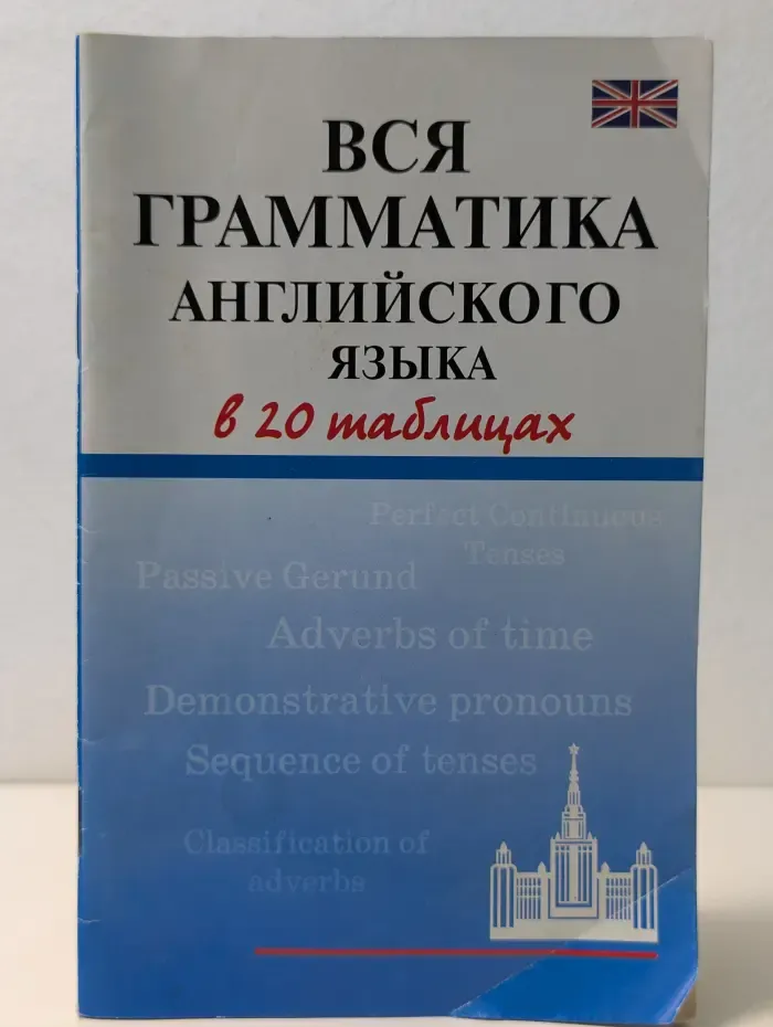Вся грамматика английского языка в таблицах. 20 таблиц