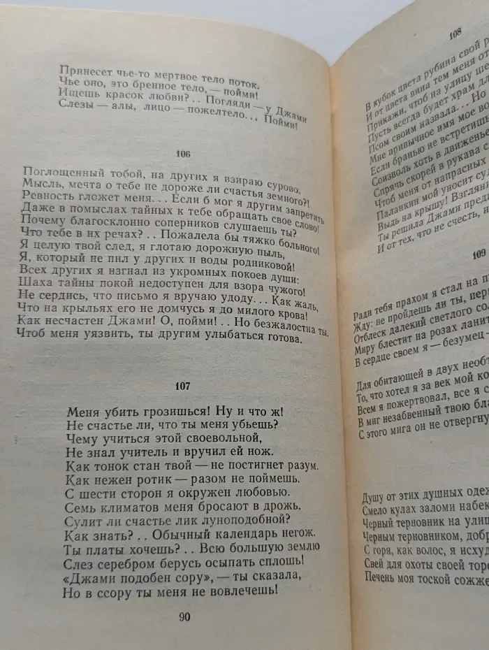 Библиотека поэта. Джами. Избранные произведения
