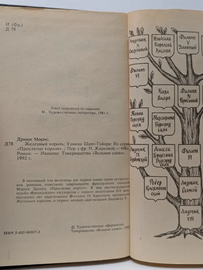 Проклятые короли. Железный король. Узница Шато-Гайара