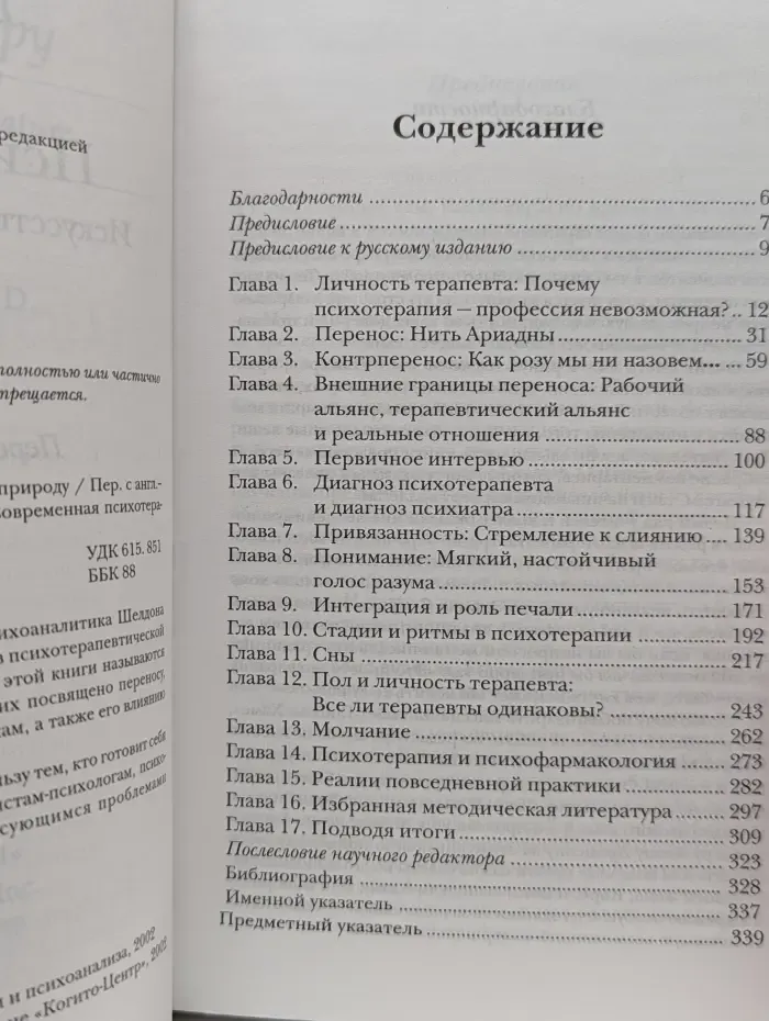 Современная психотерапия. Психотерапия. Искусство постигать природу