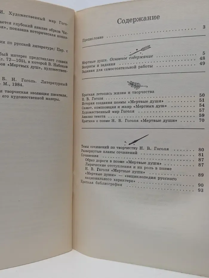 Школьная программа. Мертвые души. Анализ текста