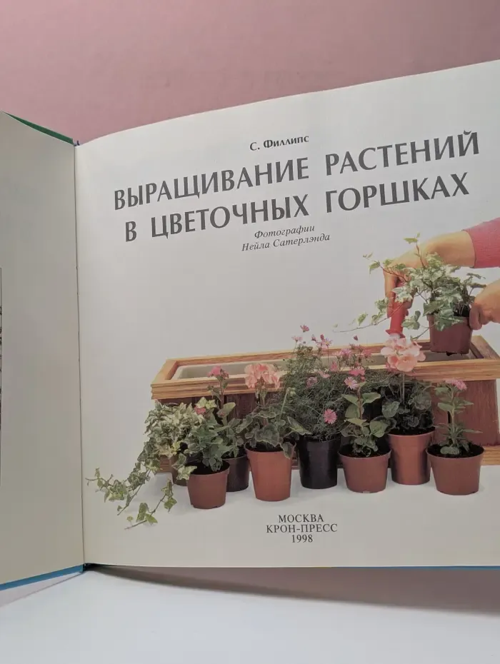 Выращивание растений в цветочных горшках