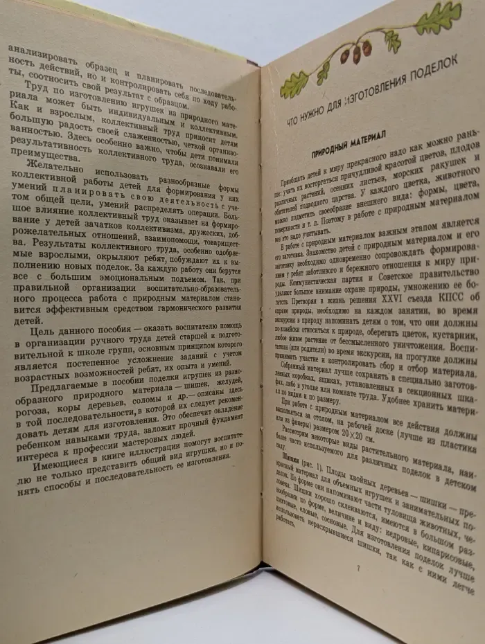 Что можно сделать из природного материала