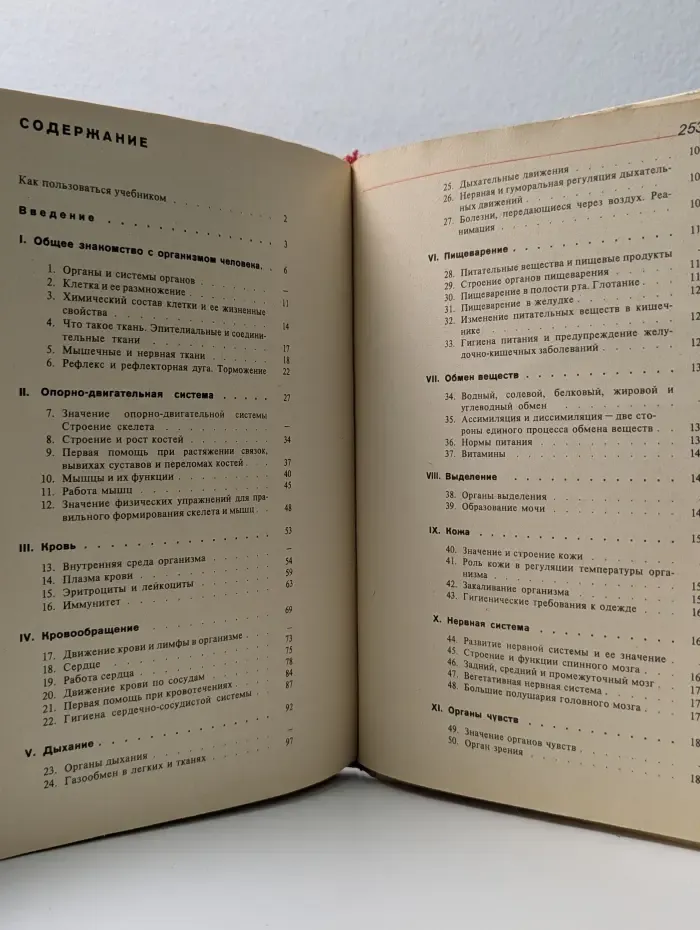 Человек. Анатомия, физиология и гигиена. 8 класс