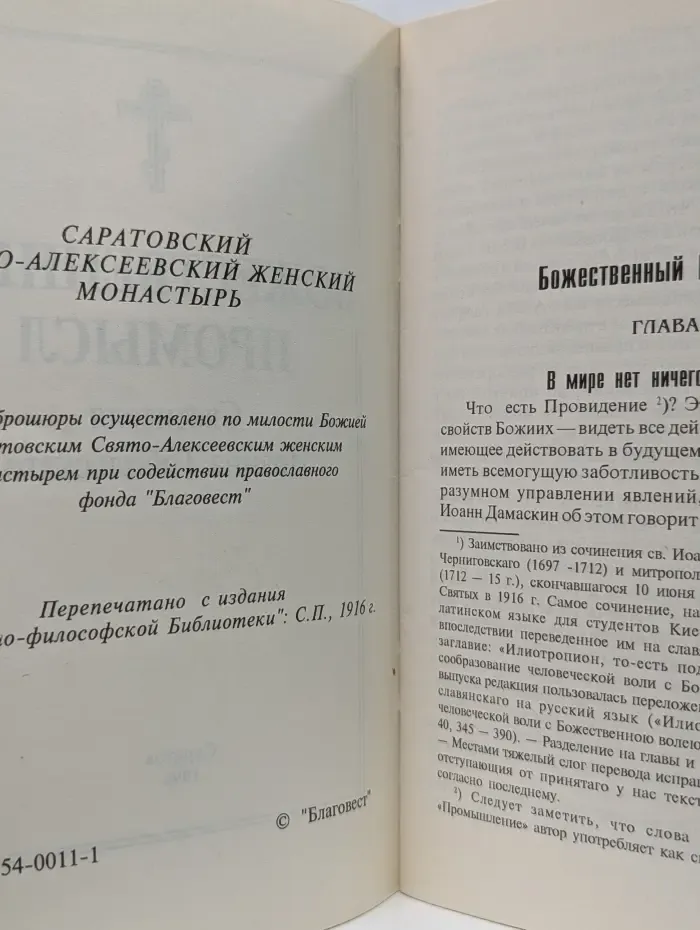 Божественный промысл святителя Иоанна Тобольского