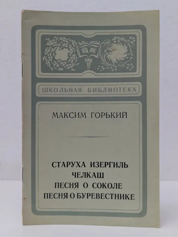 Школьная библиотека. Старуха Изергиль. Челкаш. Песня о Соколе. Песня о Буревестнике