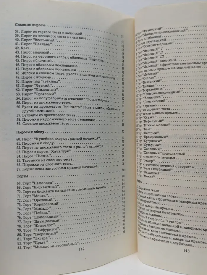 Рецепты домашнего кондитера