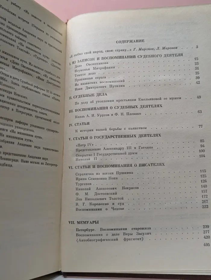 Анатолий Кони. Избранное