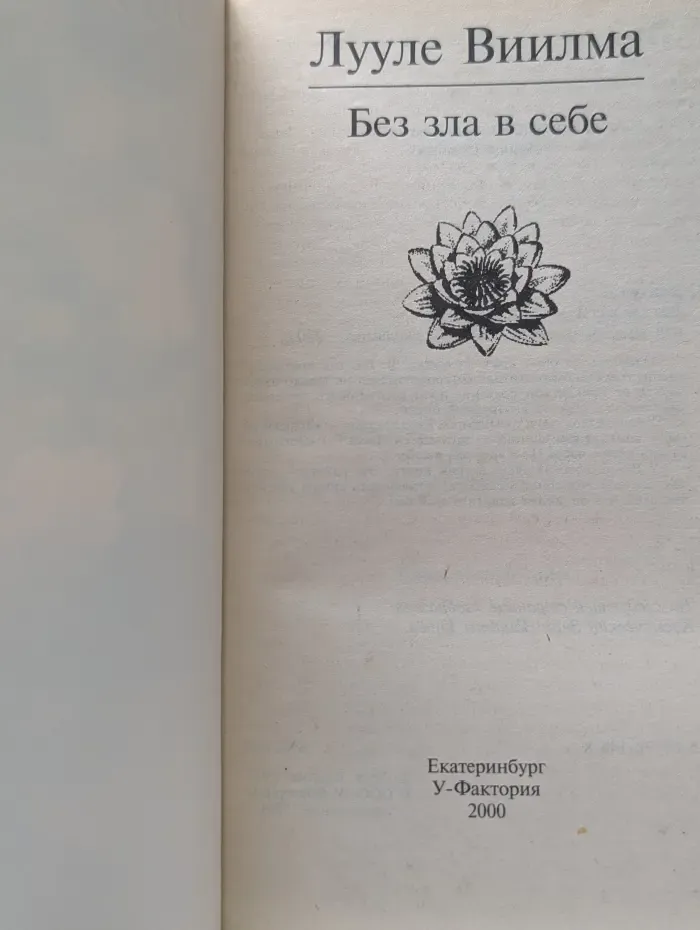 Прощаю себе. Без зла в себе