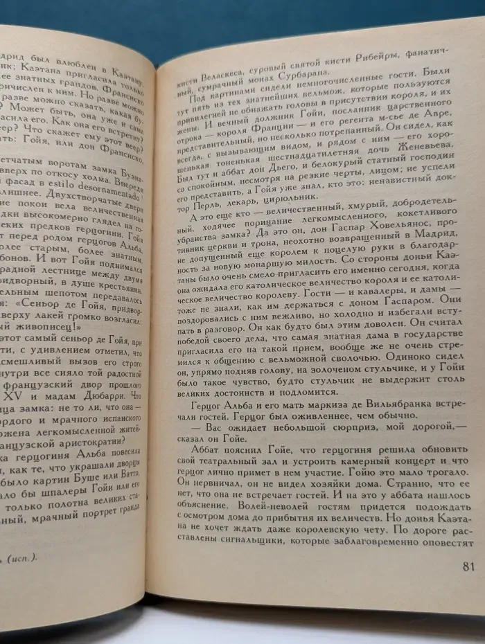 Библиотека отечественной и зарубежной классики. Гойя, или Тяжкий путь познания