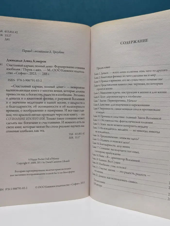 Счастливый карман, полный денег. Формирование сознания изобилия