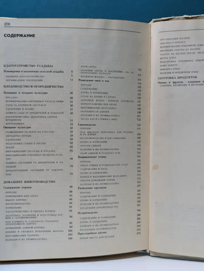 Приусадебное хозяйство