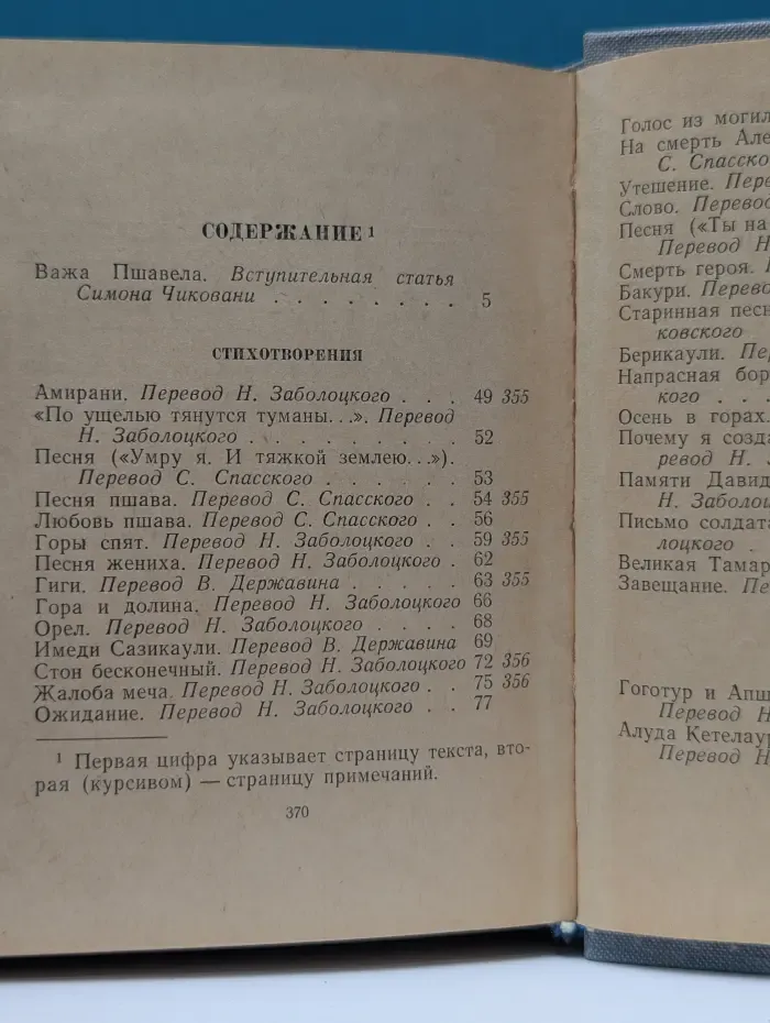 Библиотека поэта. Важа Пшавела. Стихотворения и поэмы