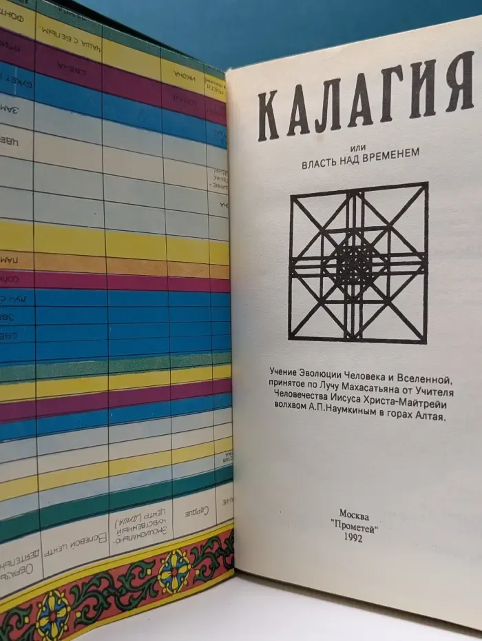 Калагия, или власть над временем
