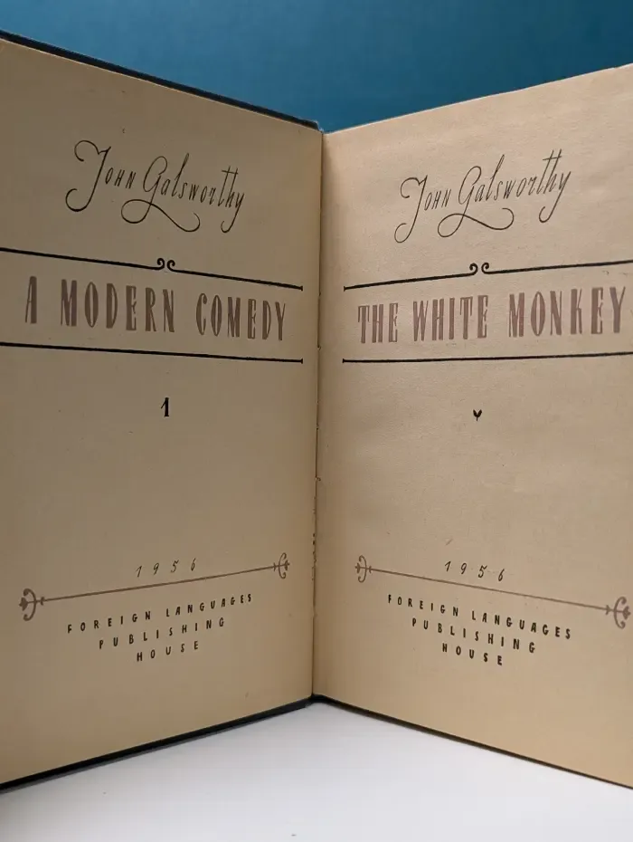 A modern comedy. The white monkey