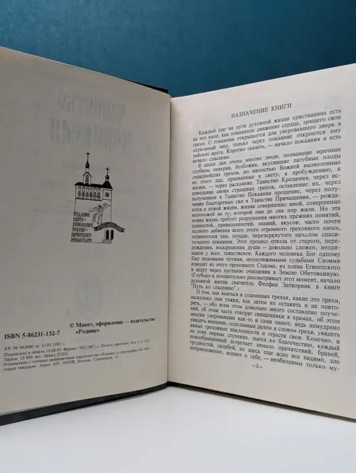 Таинство исповеди: о грехах явных и тайных недугах души