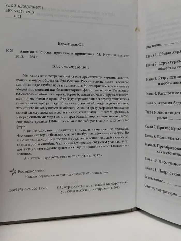 Аномия в России. Причины и проявления