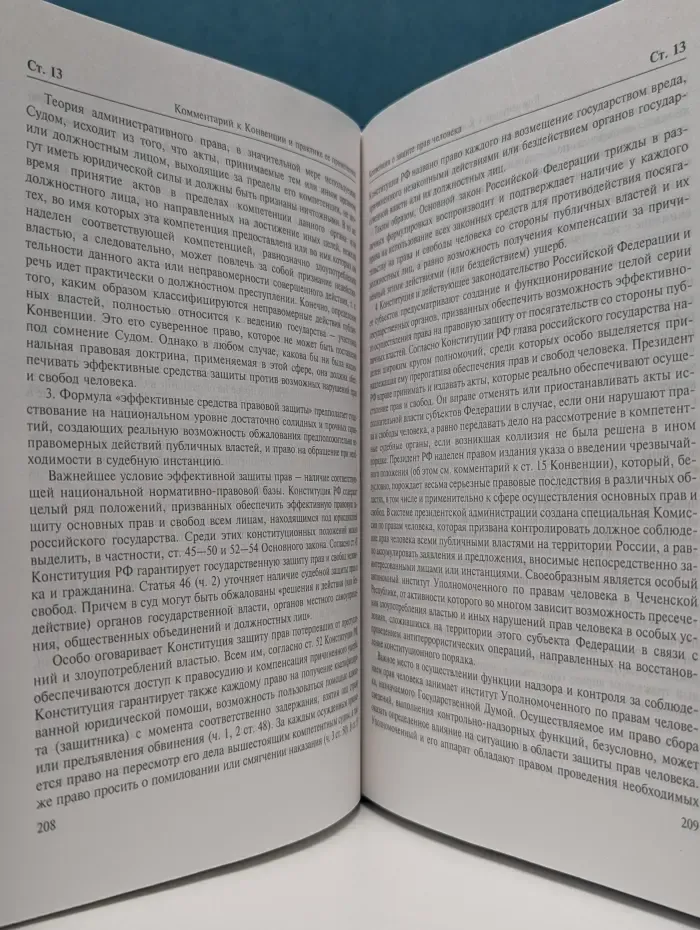 Комментарий к Конвенции о защите прав человека и основных свобод и практике ее применения