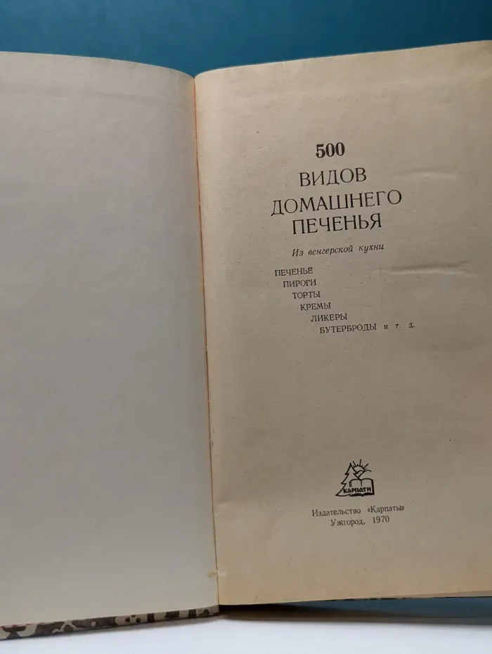 500 видов домашнего печенья