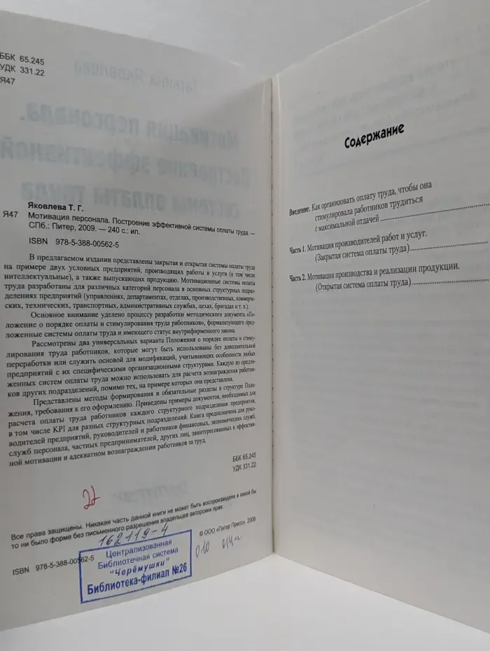 Мотивация персонала. Построение эффективной системы оплаты труда