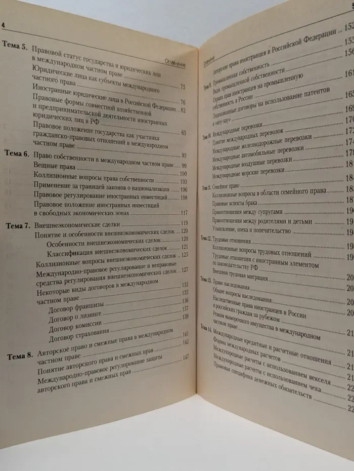 Краткий курс. Международное частное право