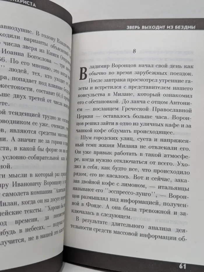 Заговор Антихриста. Книга 1. Зверь выходит из бездны