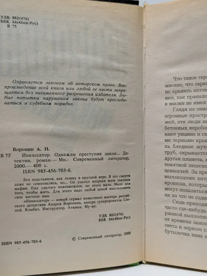 Инкассатор. Однажды преступив закон