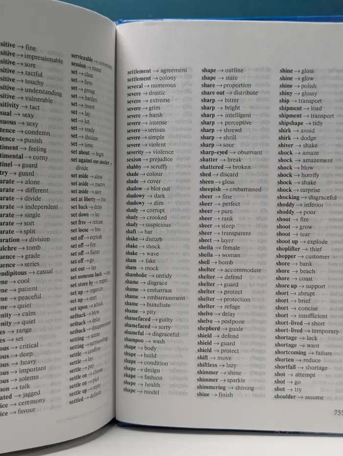 Новый учебный словарь английского языка. Collins New School Thesaurus