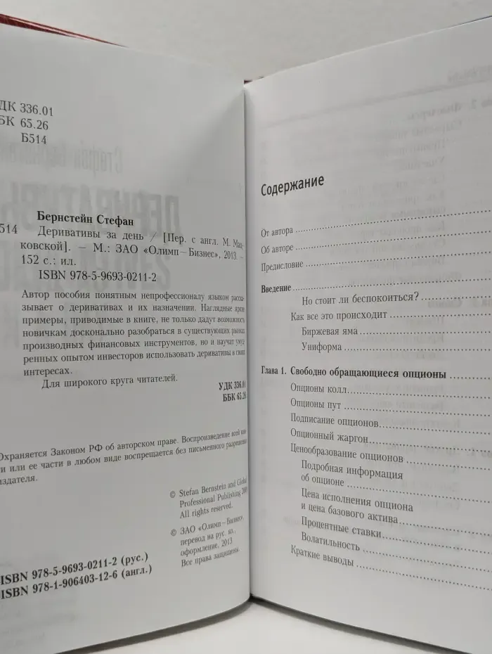 Деривативы за день