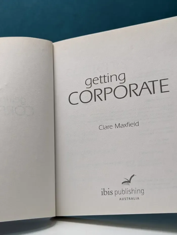 Getting corporate