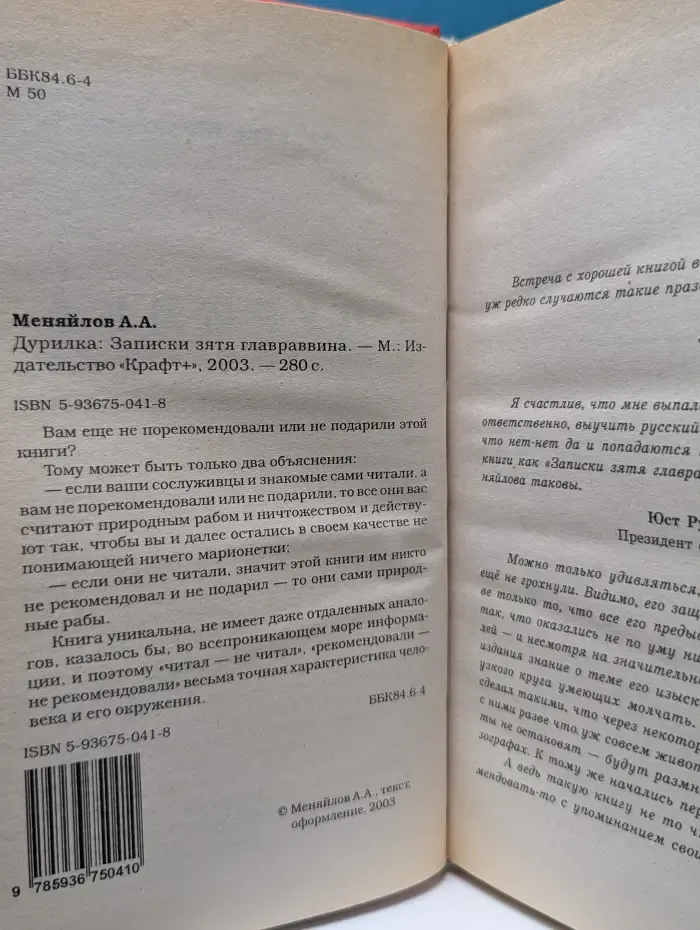 Дурилка. Записки зятя главраввина