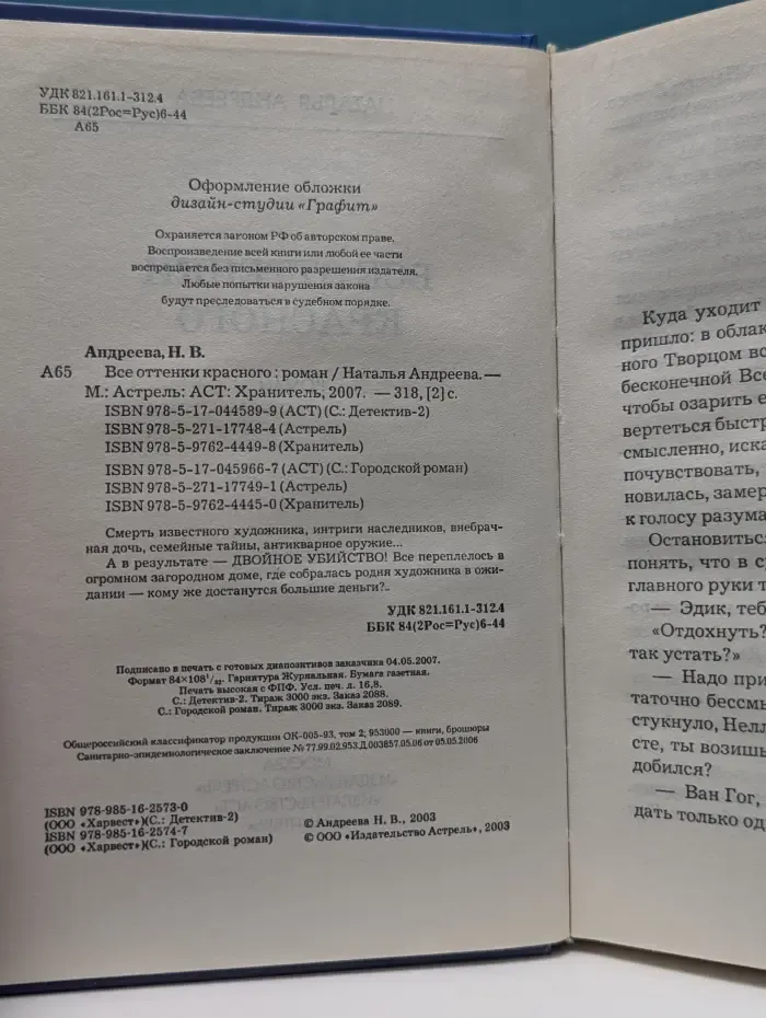 Все оттенки красного