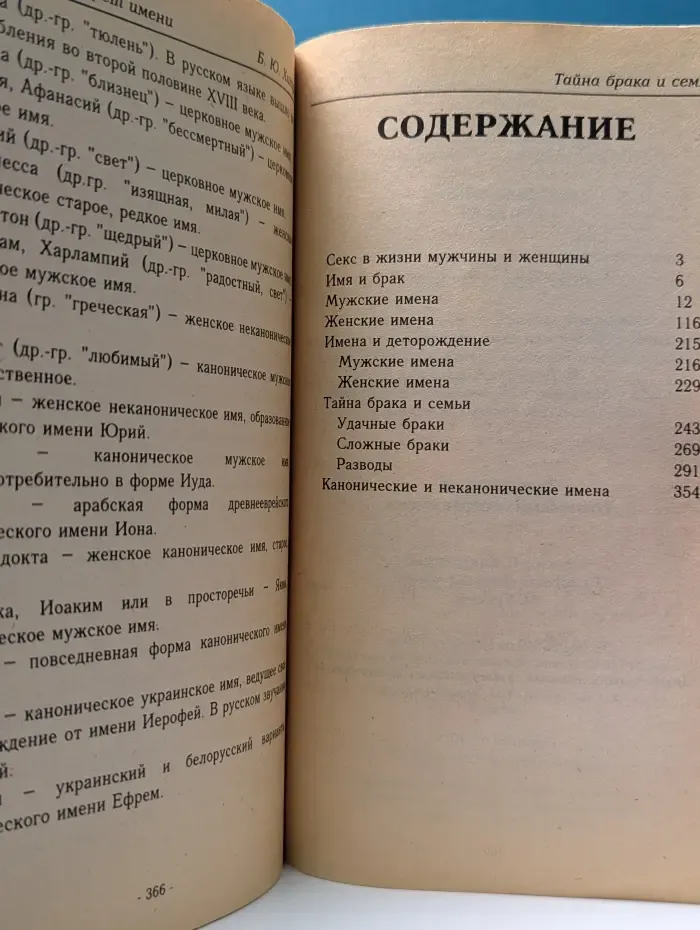 Интимный портрет имени