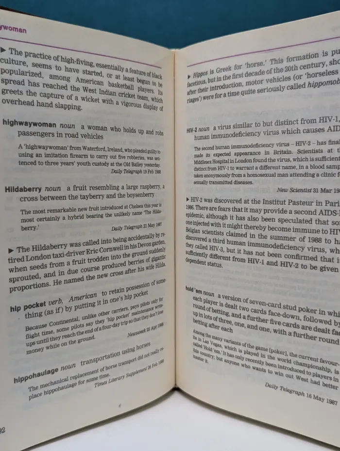 The Longman register of new words. Словарь новых слов английского языка