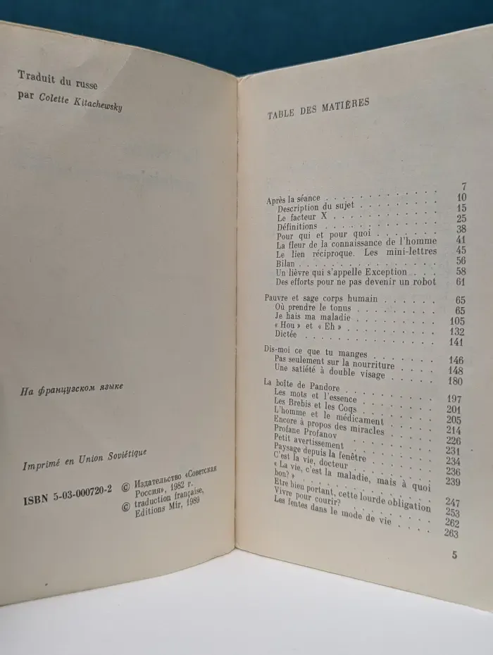 Science pour tous. Entretiens epistolaires