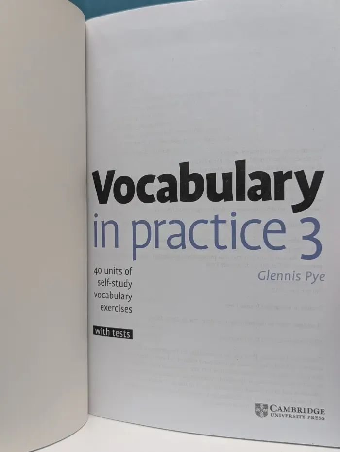 Vocabulary in Practice 3
