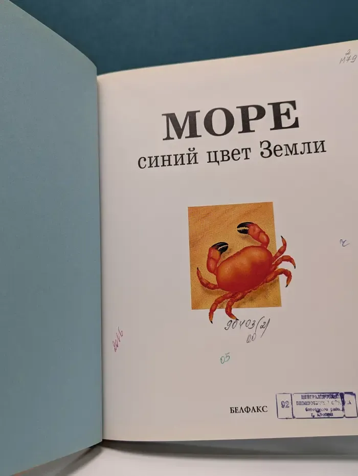 Как стать взрослым. Море-синий цвет Земли