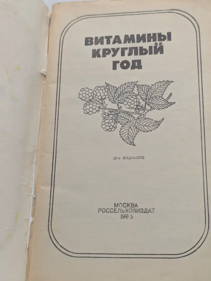 Витамины круглый год