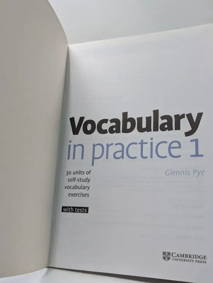 Vocabulary in Practice 1. Лексика в практике. Часть 1