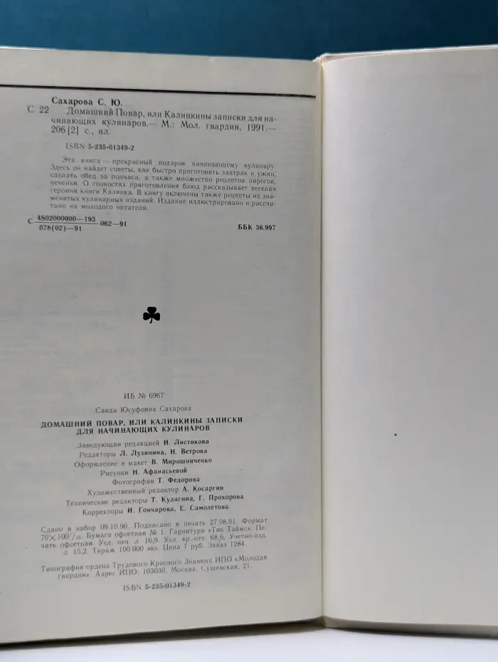 Домашний повар, или Калинкины записки для начинающих