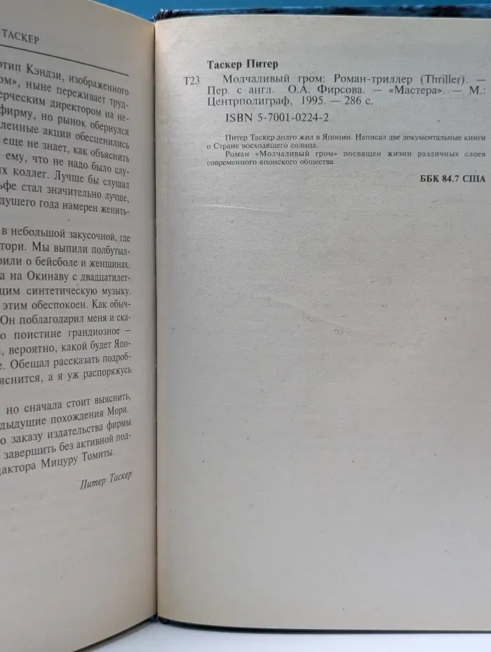 Мастера. Молчаливый гром