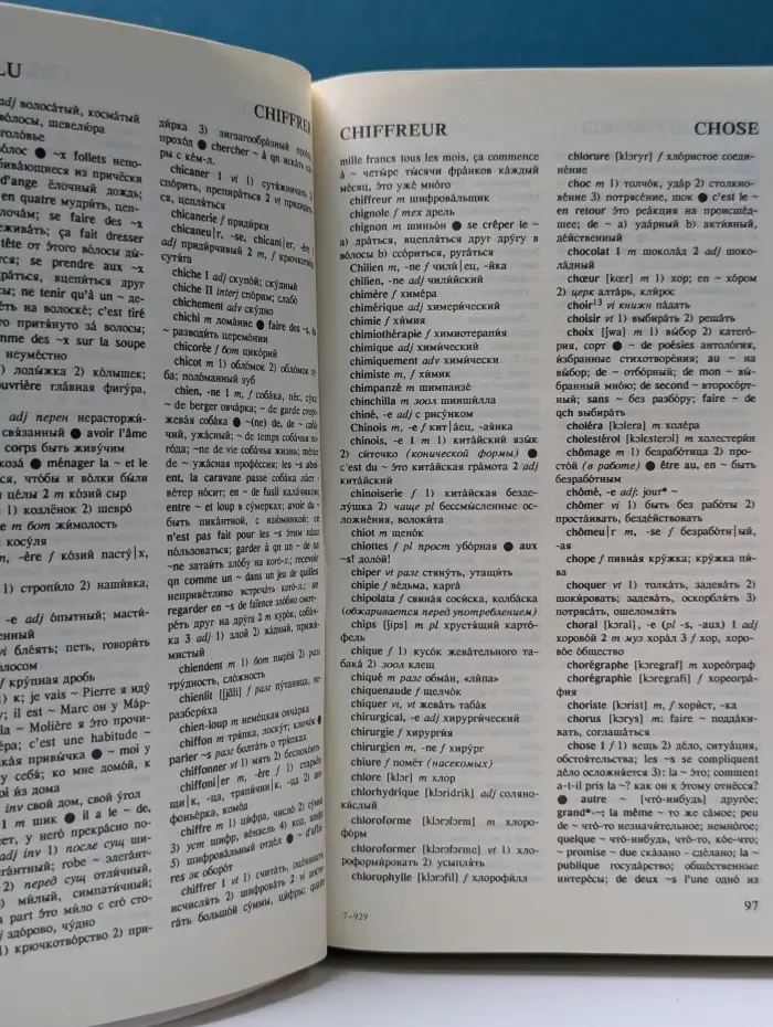Французско-русский словарь. Dictionnaire francais-russe
