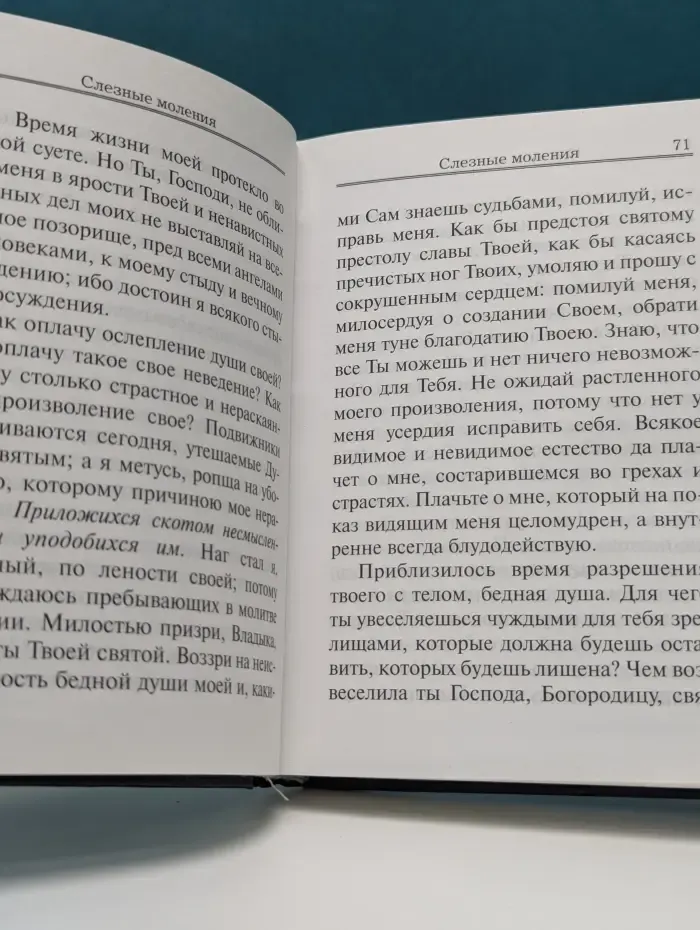 Молитвослов. Слезные моления. Молитвы ко Пресвятой Богородице. Молитвы на разные случаи
