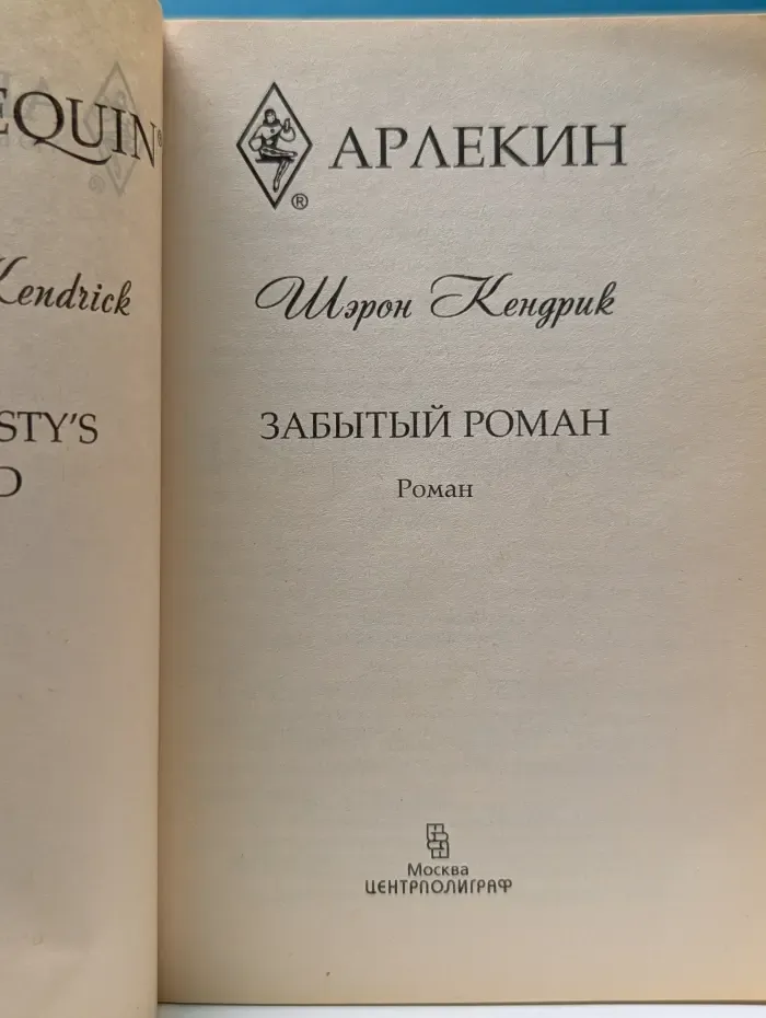 Любовный роман. Забытый роман