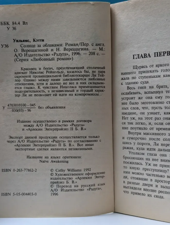 Любовный роман. Солнце за облаками